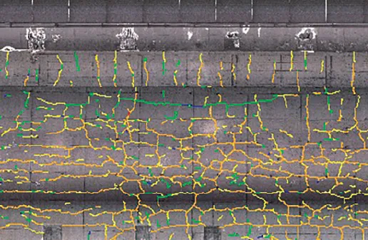 ひびわれ自動検出